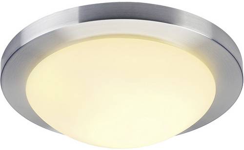 SLV 155236 Deckenleuchte LED, Energiesparlampe E27 60W Aluminium (gebürstet)