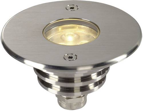 SLV 233510 LED-Außeneinbauleuchte Warm-Weiß Edelstahl (gebürstet)