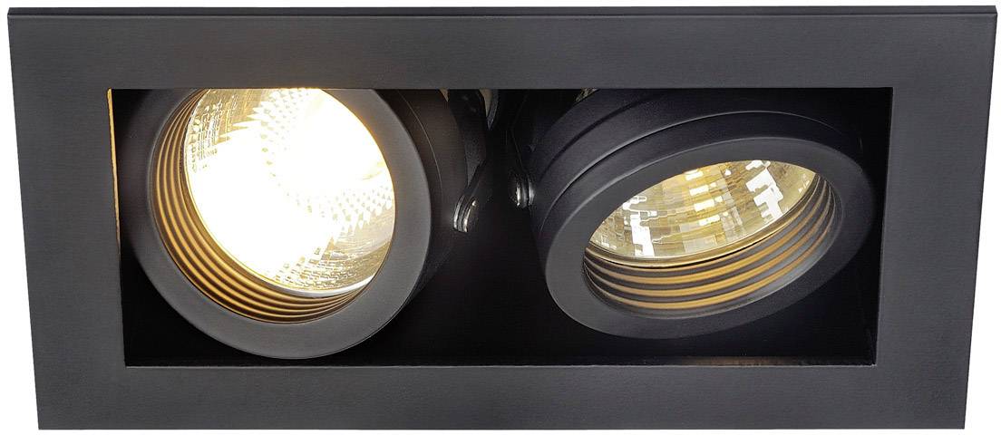 SLV 115520 Einbauleuchte GU10 Schwarz (matt)