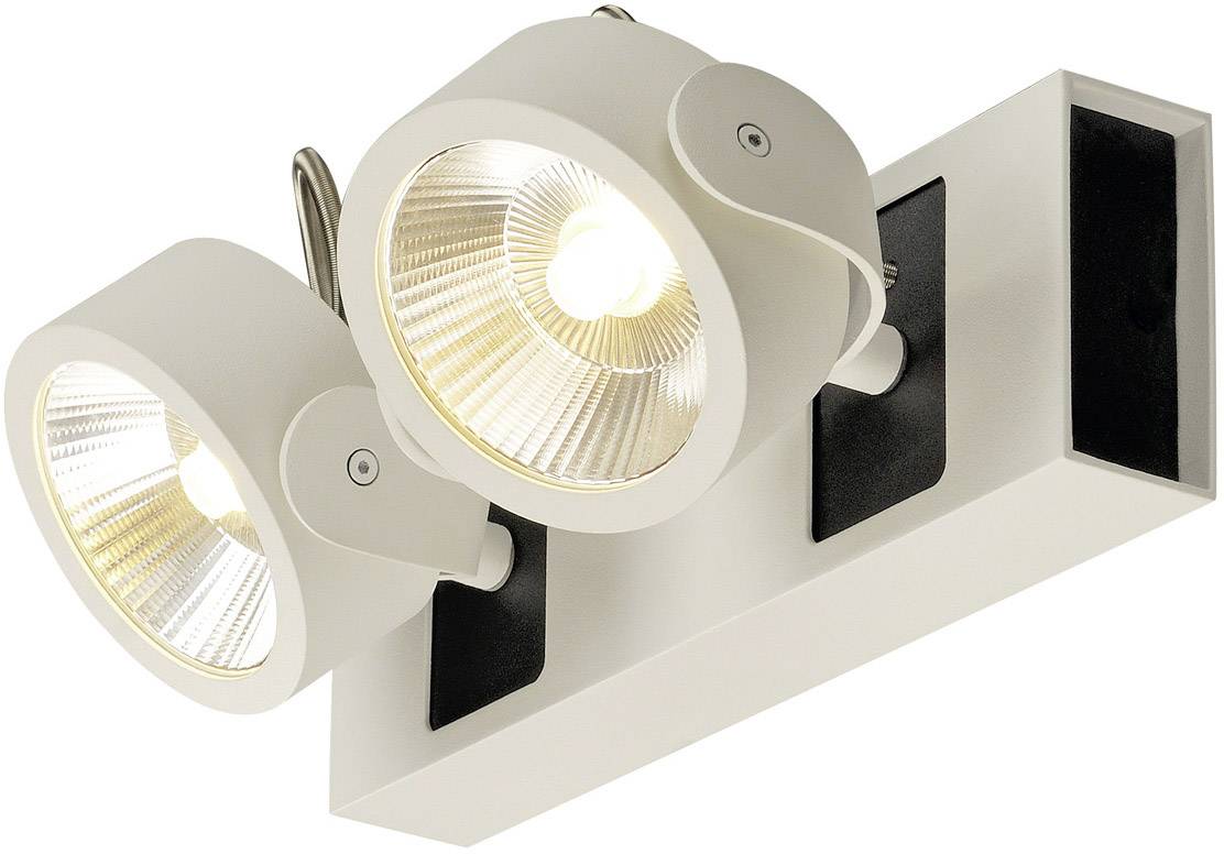 SLV 1000130 LED-Deckenleuchte 31W Weinrot, Schwarz