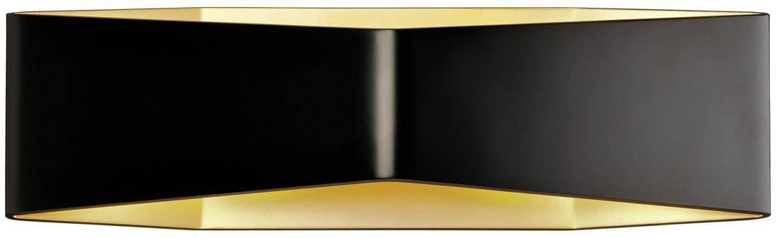 SLV 151740 LED-Wandleuchte 22W Schwarz, Messing