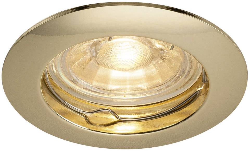 SLV 1000716 Einbauleuchte GU10 Messing