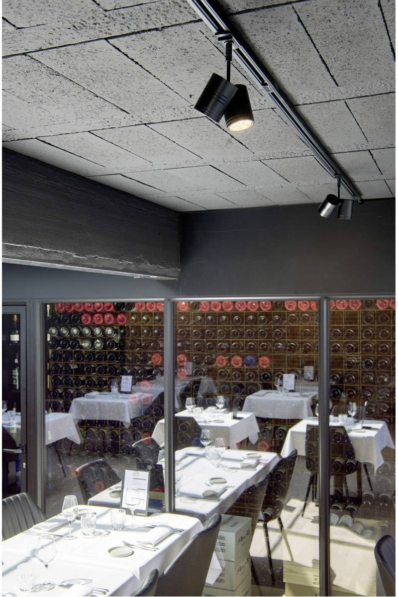 SLV 143430 Hochvolt-Schienensystem-Leuchte GU10 Schwarz (matt)