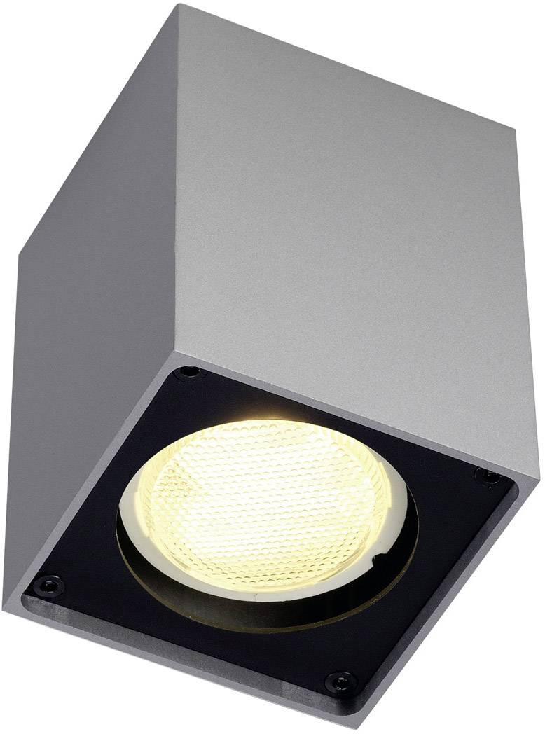 SLV 151514 Altra Dice Deckenleuchte Hochvolt-Halogenlampe GU10 35W Silber-Grau, Schwarz