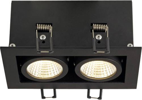 SLV 115710 LED-Einbauleuchte 15W Schwarz (matt)