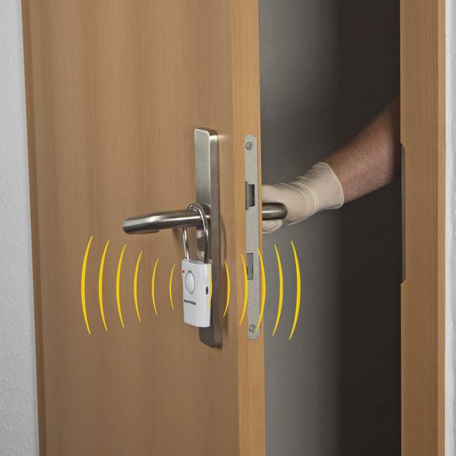 Easymaxx Türgriff-Alarm Weiß 115 dB 00023