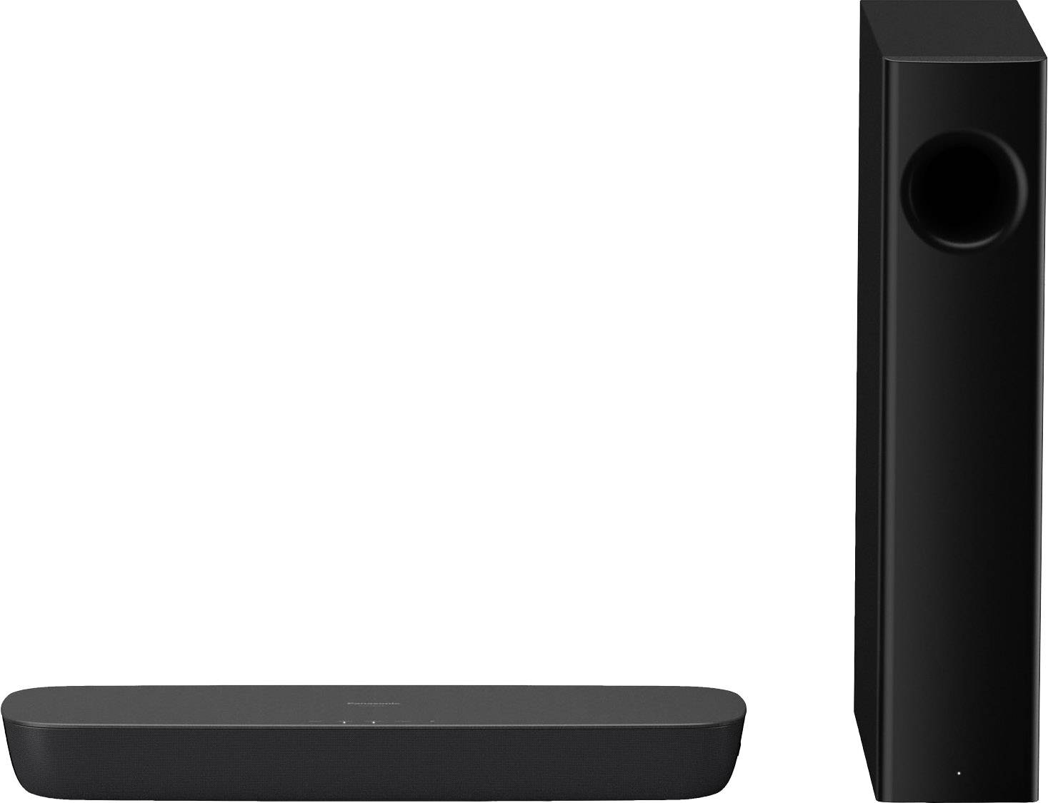 Panasonic SC-HTB254EG Soundbar Schwarz Bluetooth®, inkl. kabellosem Subwoofer, verschiedene Aufstellmöglichkeiten