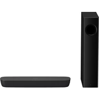 Panasonic SC-HTB254EG Soundbar Schwarz Bluetooth®, inkl. kabellosem Subwoofer, verschiedene Aufstellmöglichkeiten Panasonic SC-HTB254EG Soundbar Schwarz Bluetooth®, inkl. kabellosem Subwoofer, verschiedene Aufstellmöglichkeiten