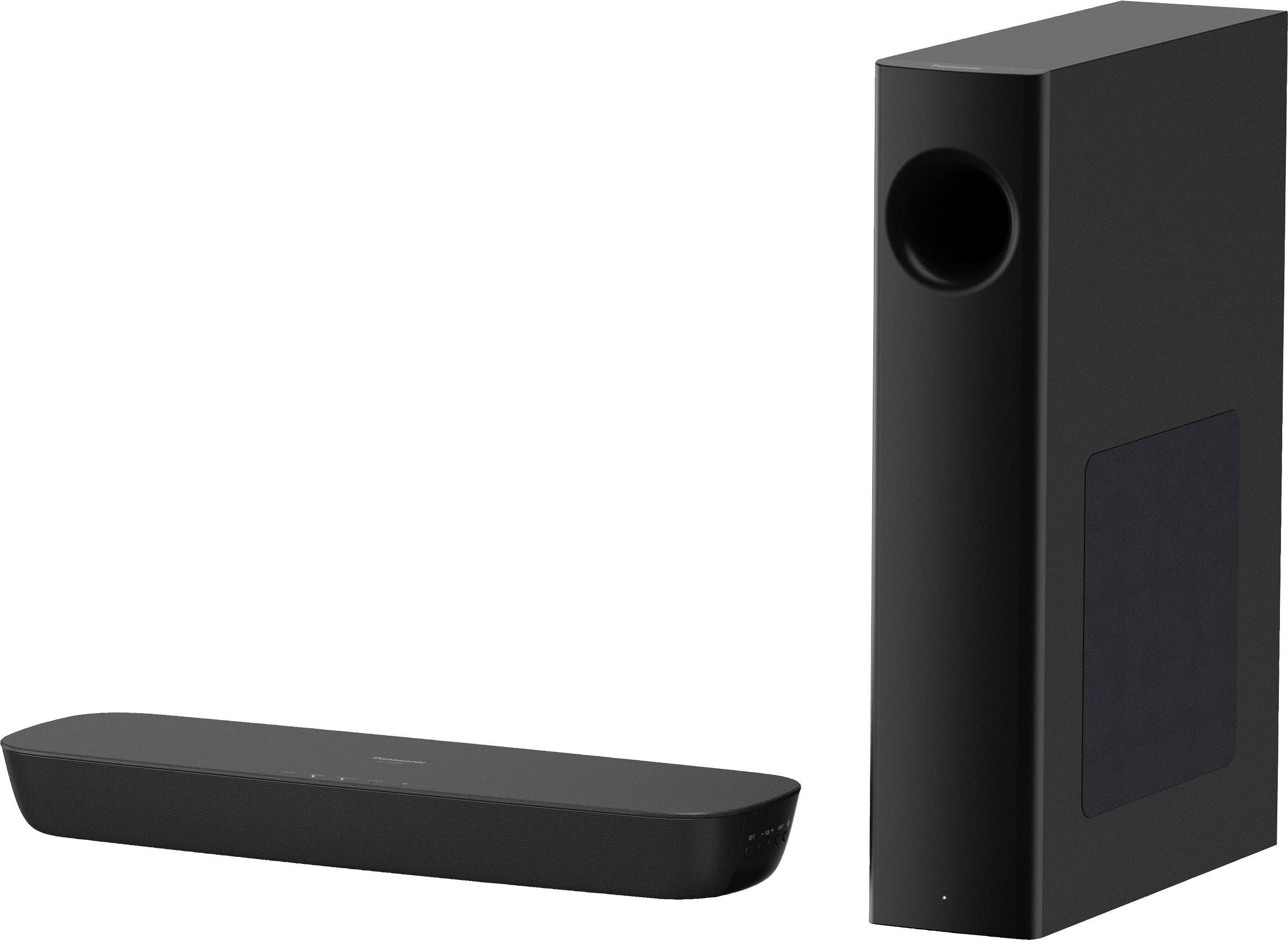 Panasonic SC-HTB254EG Soundbar Schwarz Bluetooth®, inkl. kabellosem Subwoofer, verschiedene Aufstellmöglichkeiten