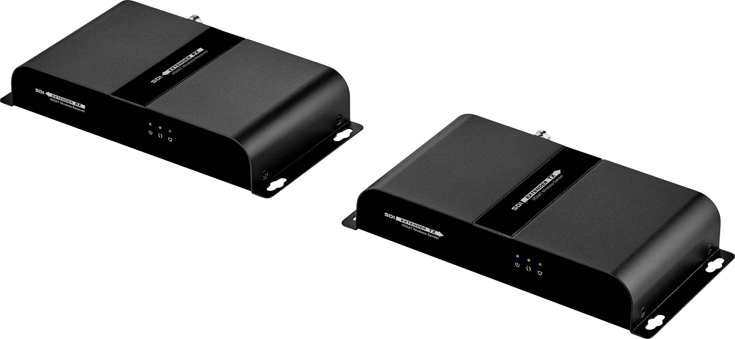 SpeaKa Professional SP-SDFS-01 SDI-Funkübertragung (Set) 200m 5.8GHz 1920 x 1080 Pixel