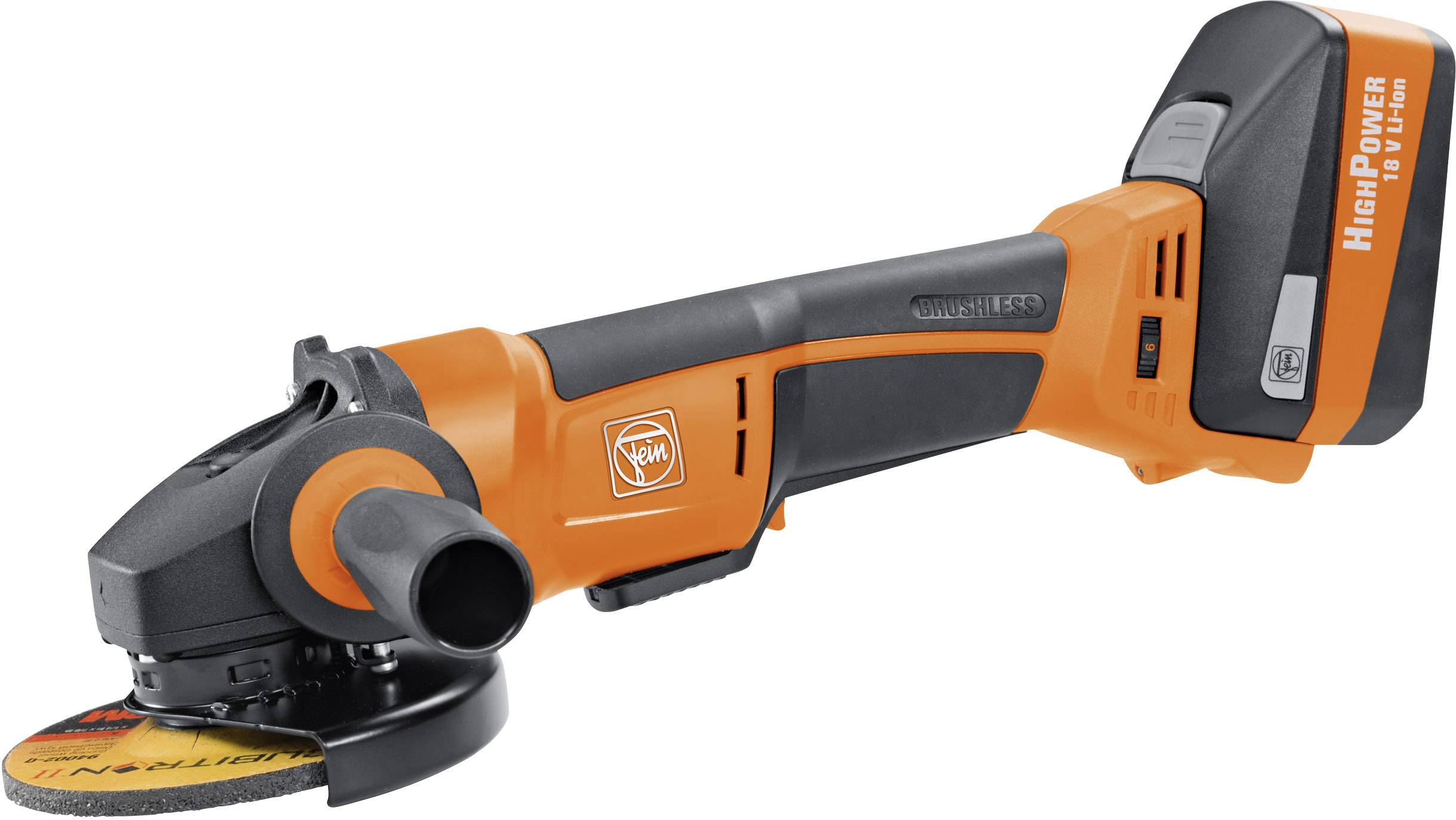 Fein CCG 18-115 BLPD 71200362000 Akku-Winkelschleifer 115 mm ohne Akku, inkl. Koffer 18 V