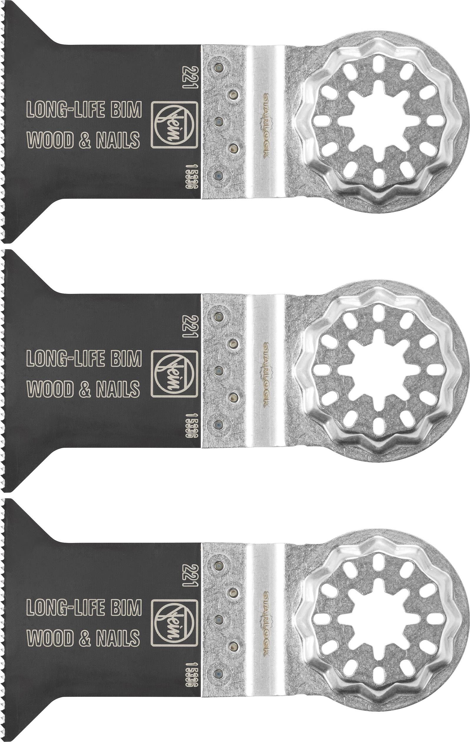 Fein 63502223220 E-Cut Bimetall Tauchsägeblatt 44 mm 3 St.