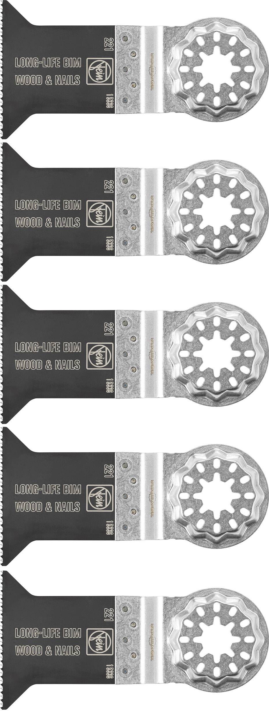 Fein 63502223230 E-Cut Bimetall Tauchsägeblatt 44 mm 5 St.