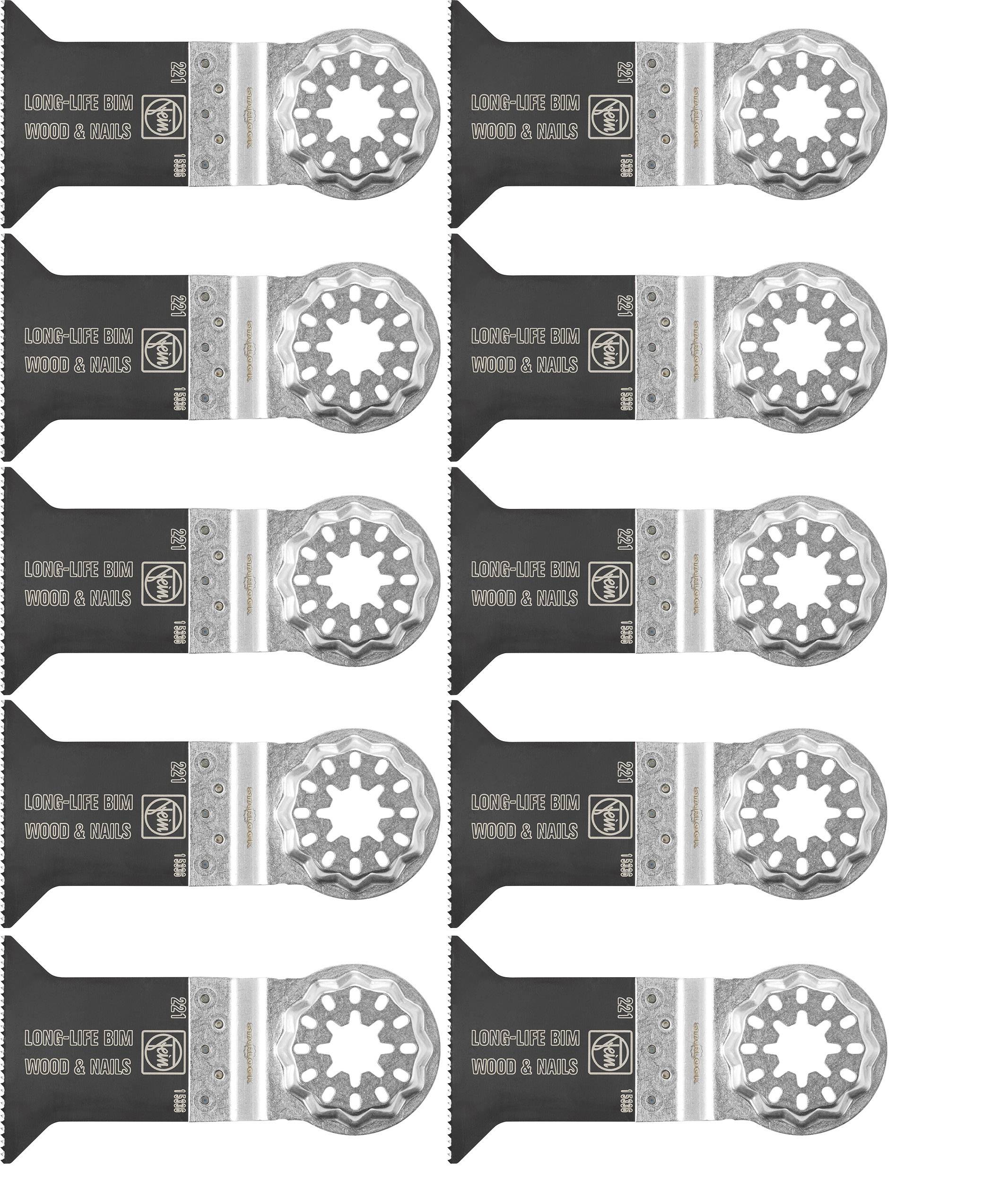 Fein 63502223240 E-Cut Bimetall Tauchsägeblatt 44 mm 10 St.