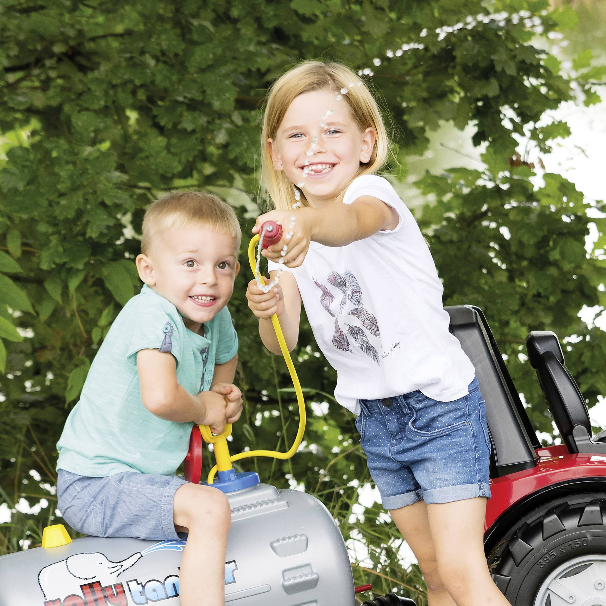 RollyToys rollyFarmtrac Tank-Anhänger mit Pumpe