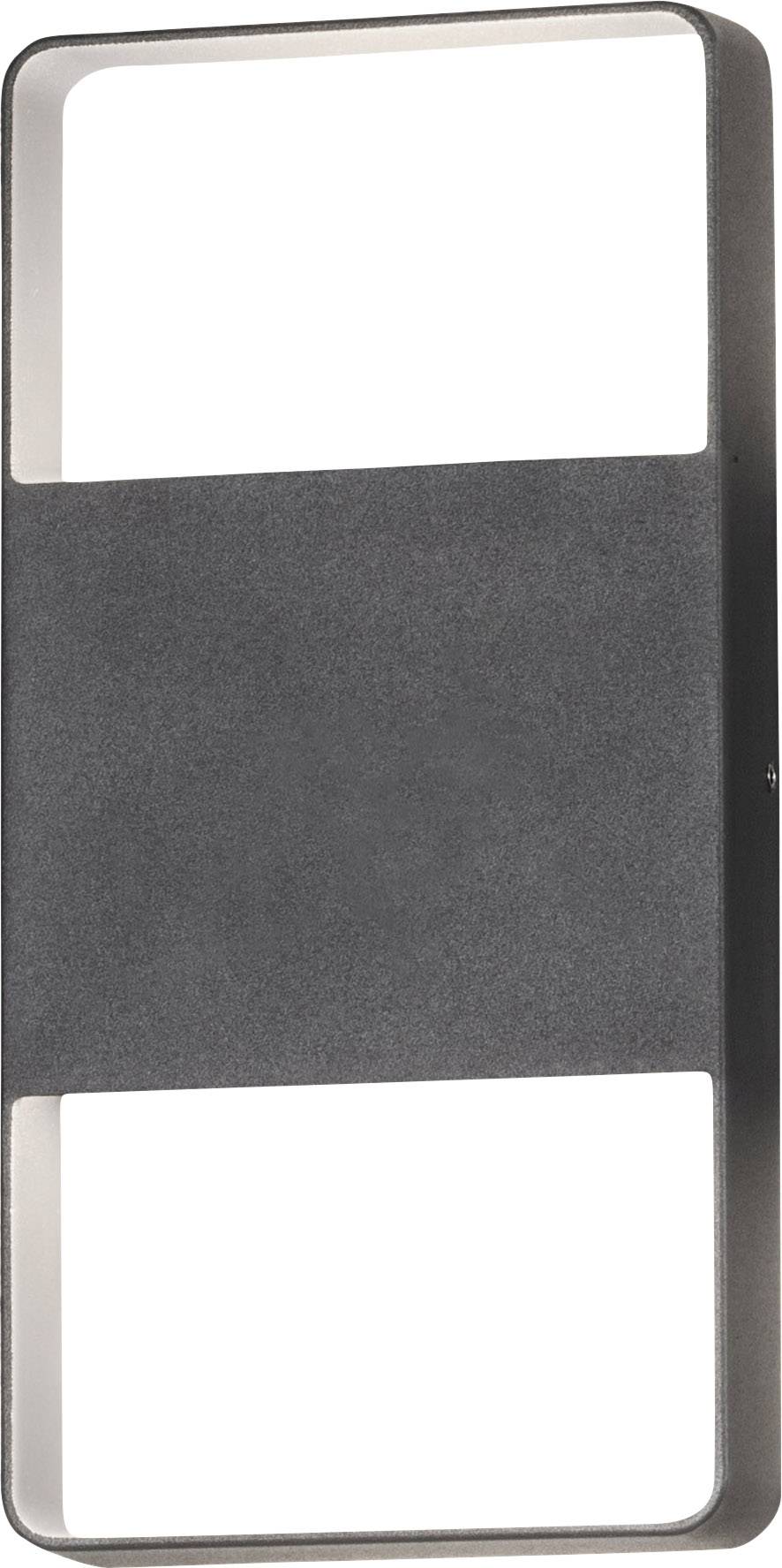 Konstsmide Matera 7851-370 LED-Außenwandleuchte  12 W Warmweiß Anthrazit