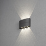Konstsmide Chieri 7853-370 LED-Außenwandleuchte EEK: G (A - G) 7.2W Anthrazit