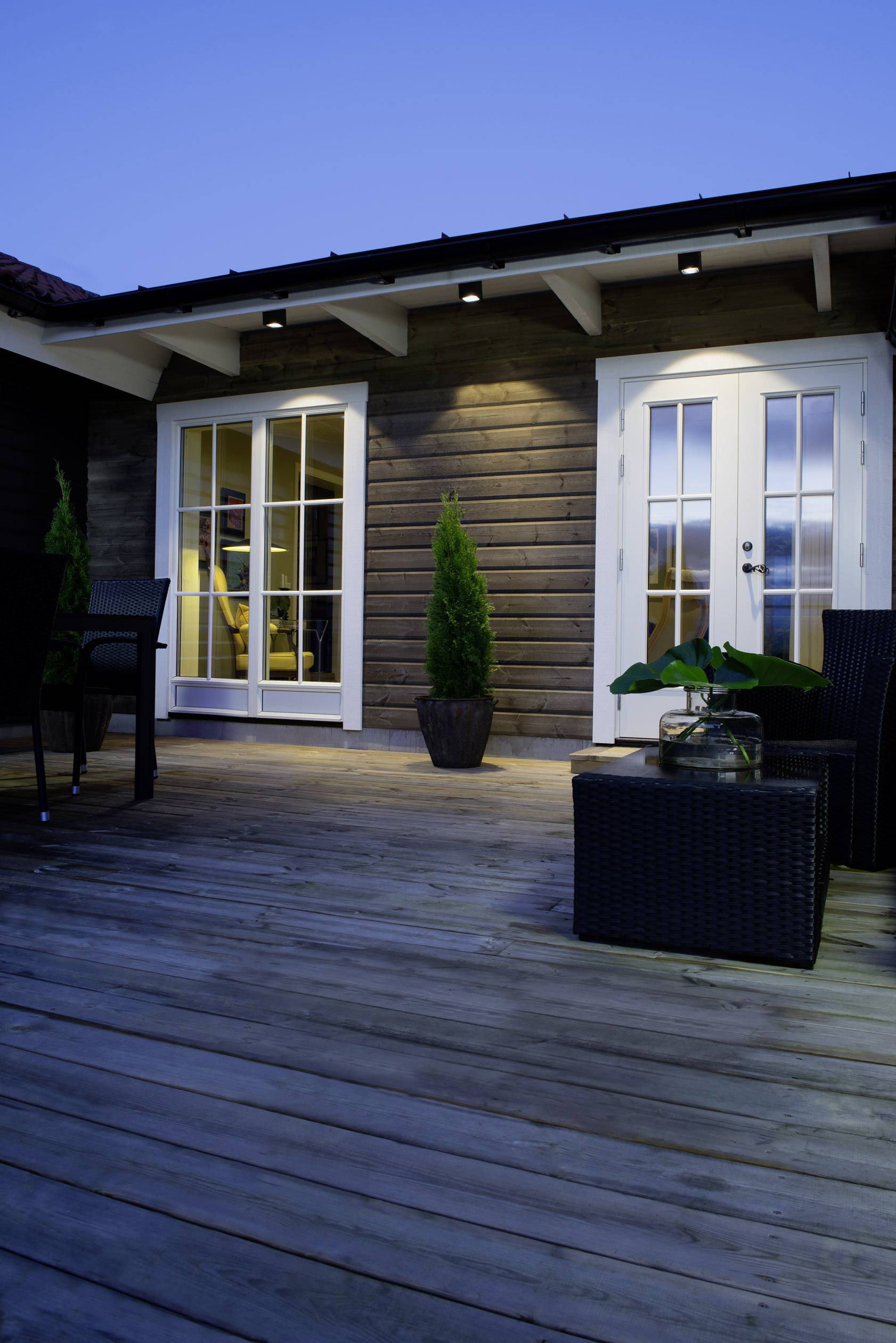 Konstsmide 7852-370 Cesena Außendeckenleuchte LED 6W EEK: G (A - G) Anthrazit