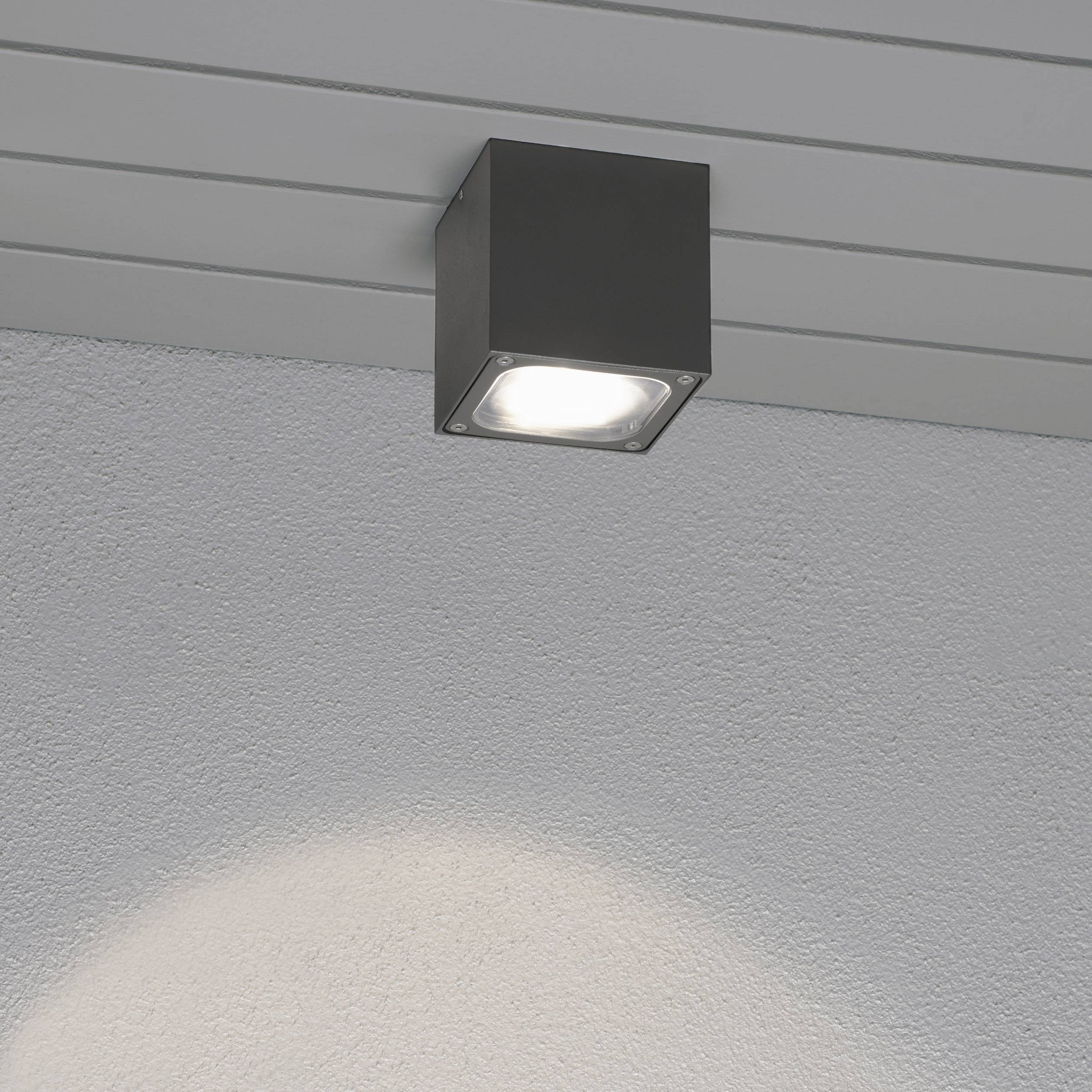 Konstsmide 7852-370 Cesena Außendeckenleuchte LED 6 W EEK: G (A - G) Anthrazit