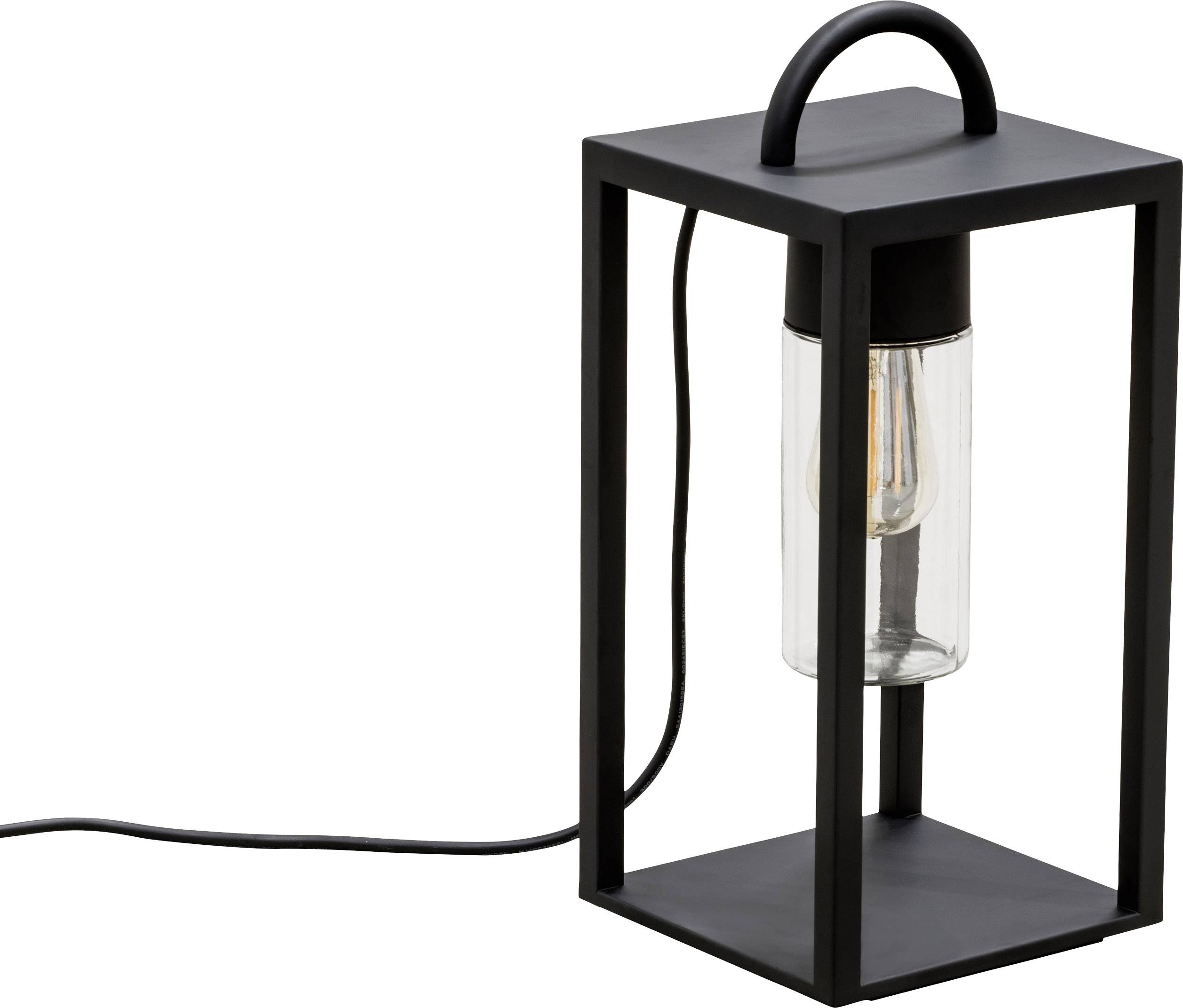 Konstsmide 7532-750 Bologna Gartenleuchte Laterne LED E27 40W Schwarz