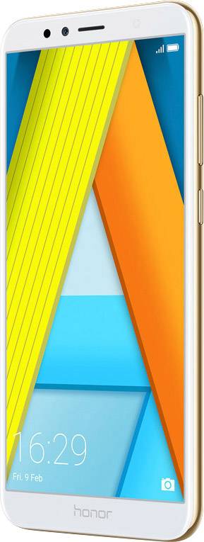 Honor 7A Smartphone 16GB 5.7 Zoll (14.5 cm) Dual-SIM Android™ 8.0 Oreo 13 Mio. Pixel Gold