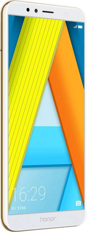 Honor 7A Smartphone 16GB 5.7 Zoll (14.5 cm) Dual-SIM Android™ 8.0 Oreo 13 Mio. Pixel Gold