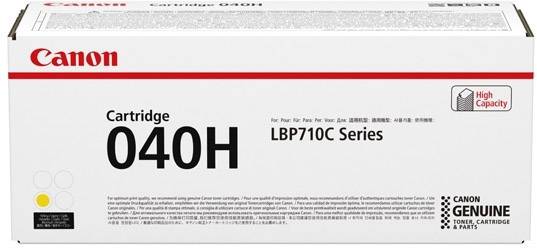 Canon 040 H - Mit hoher Kapazität - Gelb - Original