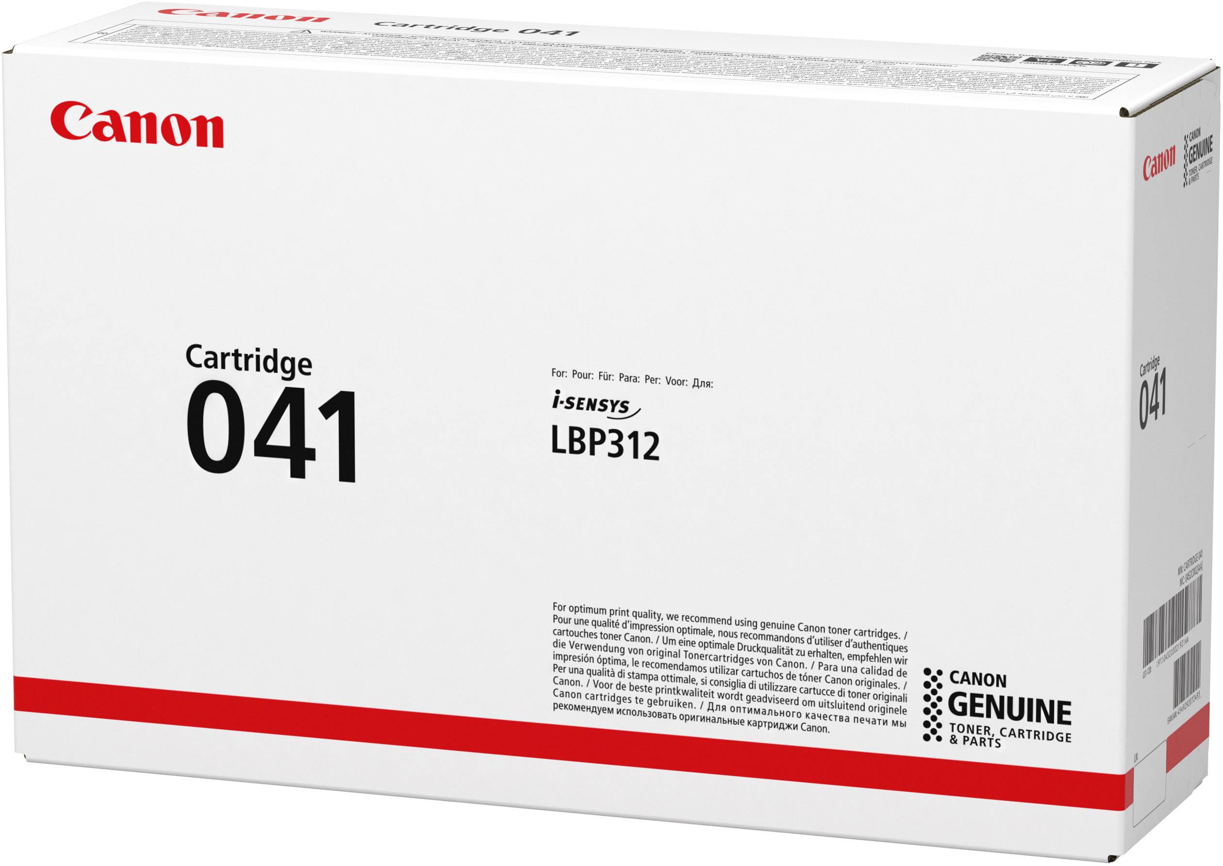 Canon Toner 041 Original Schwarz 10000 Seiten 0452C002