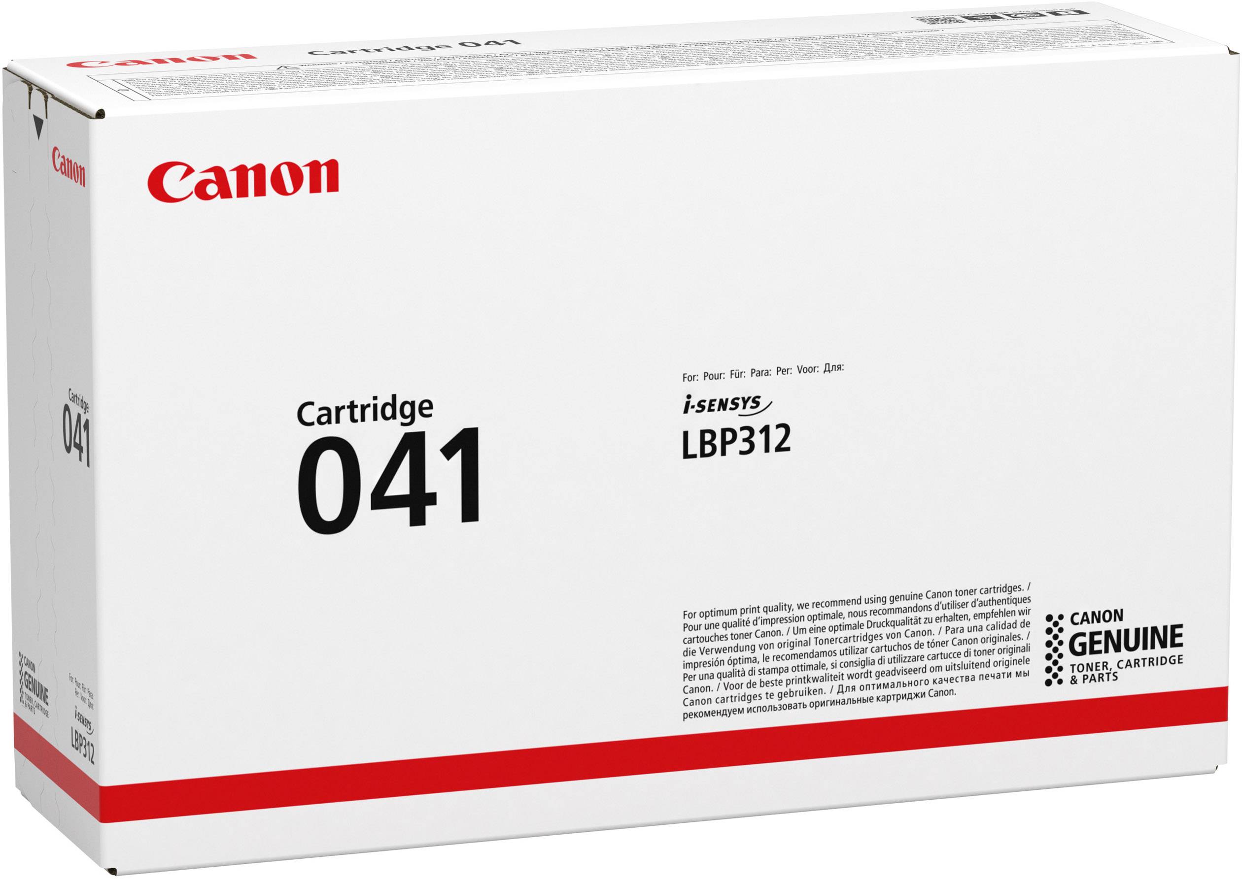 Canon Toner 041 Original Schwarz 10000 Seiten 0452C002
