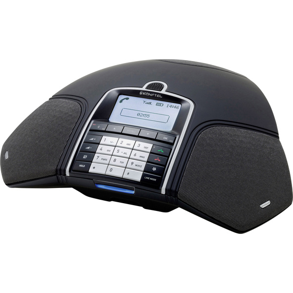 Konftel 300Wx (DECT Basis) Téléphone de conférence DECT/GAP, VoIP noir, argent
