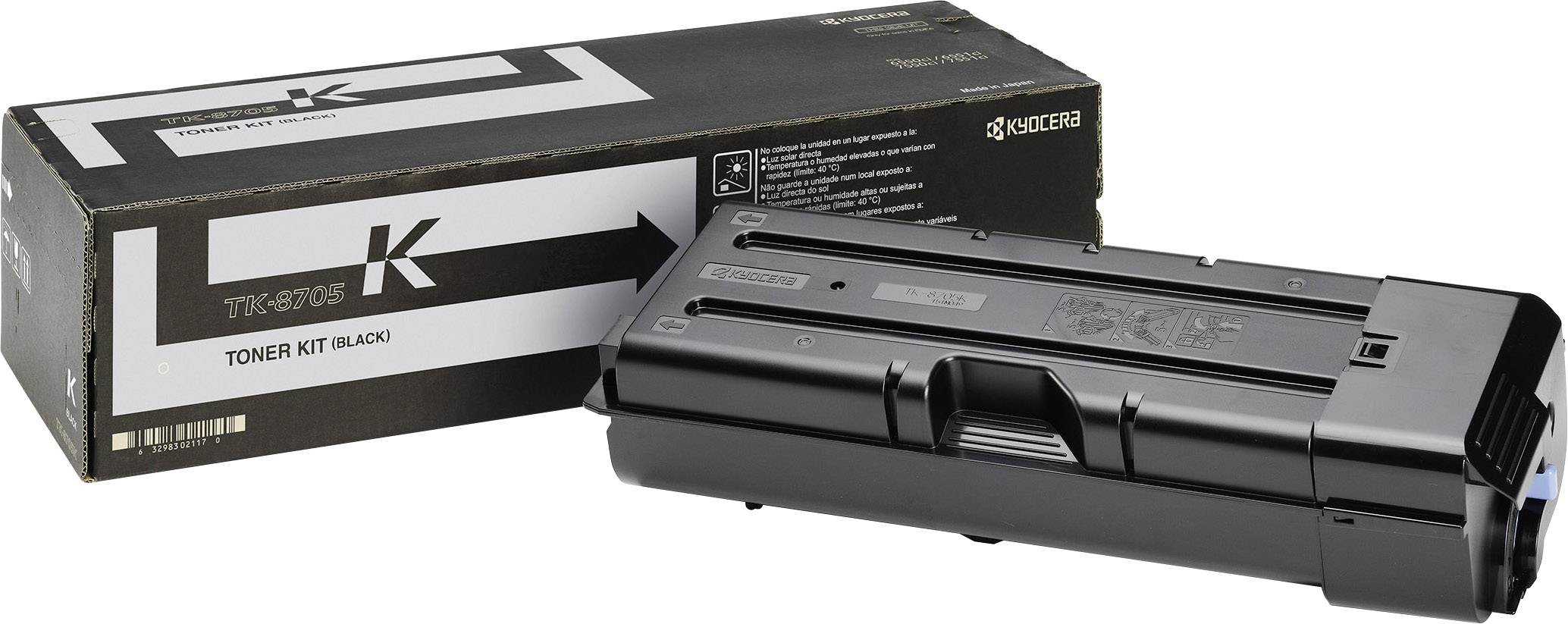 Kyocera Toner TK-8705K Original Schwarz 70000 Seiten 1T02K90NL0