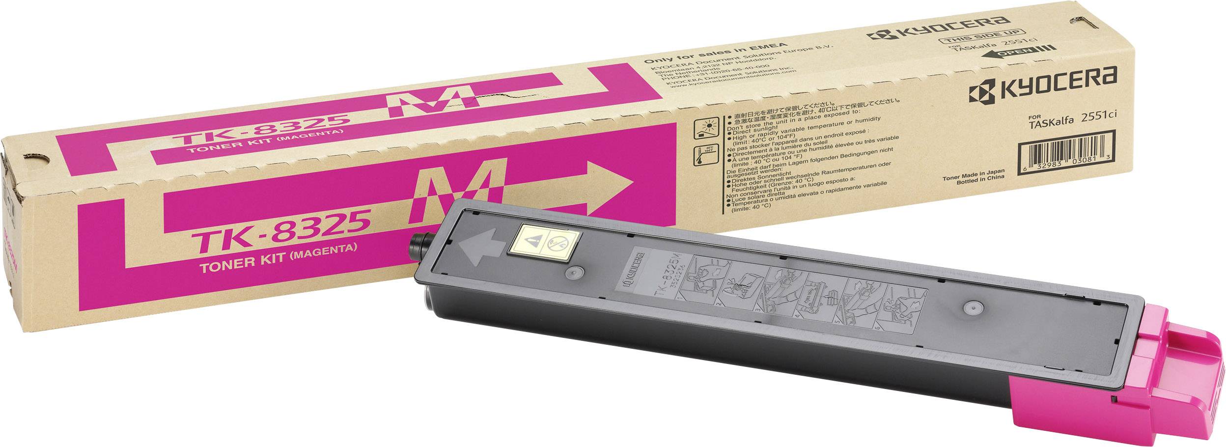 Kyocera Toner TK-8325M Original Magenta 12000 Seiten 1T02NPBNL0