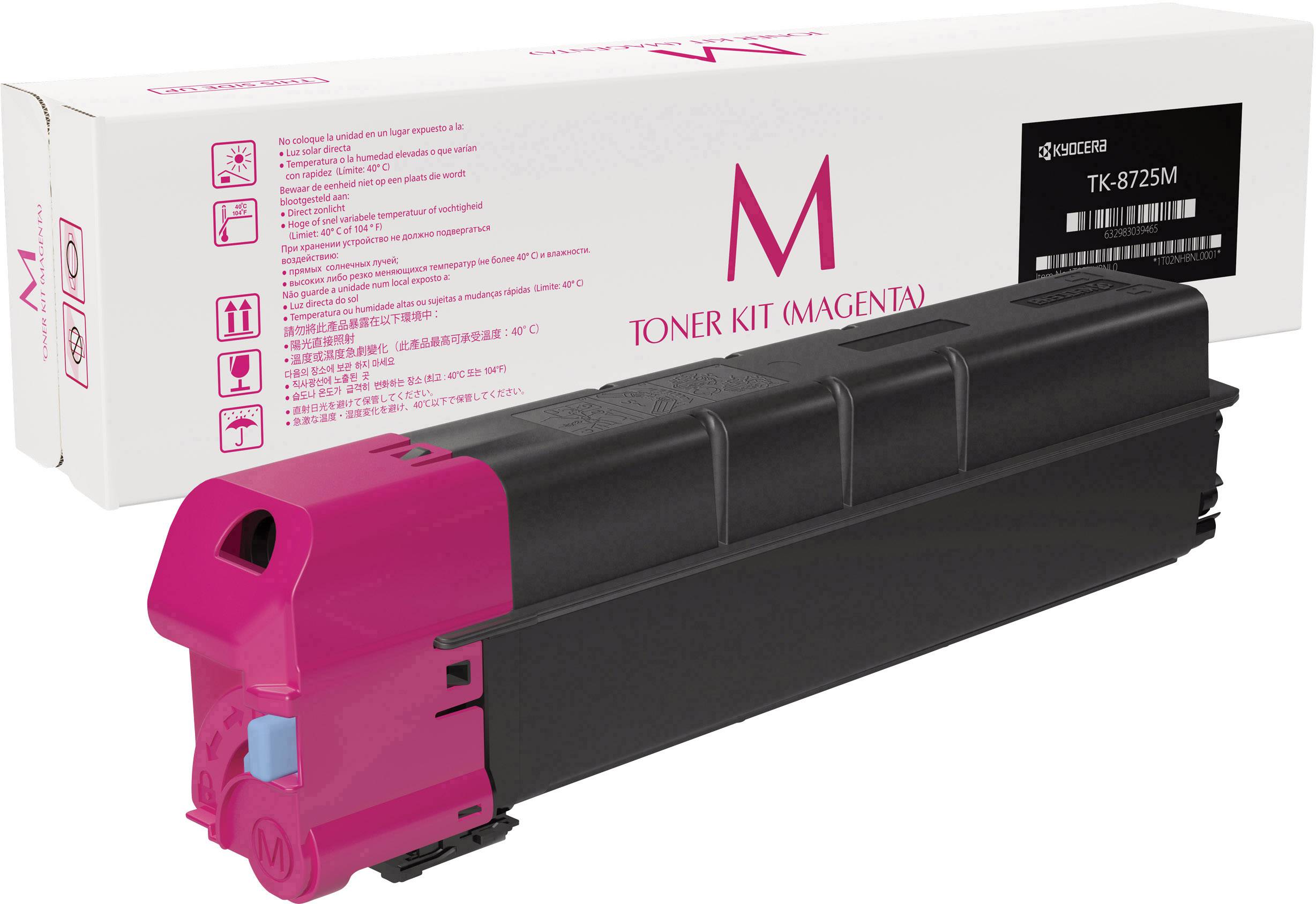 Kyocera Toner TK-8725M Original Magenta 30000 Seiten 1T02NHBNL0