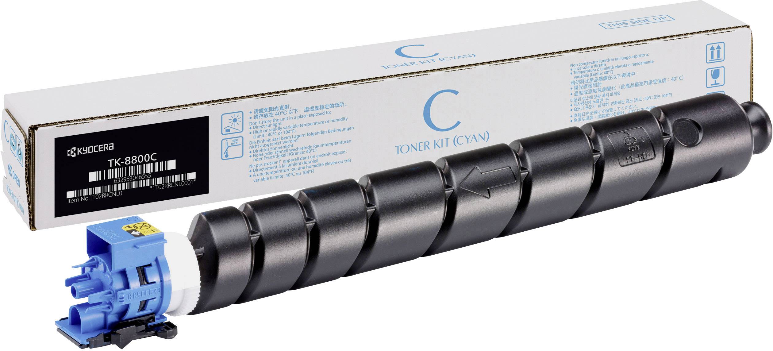 Kyocera TK 8800C - Cyan - Original - Tonerpatrone