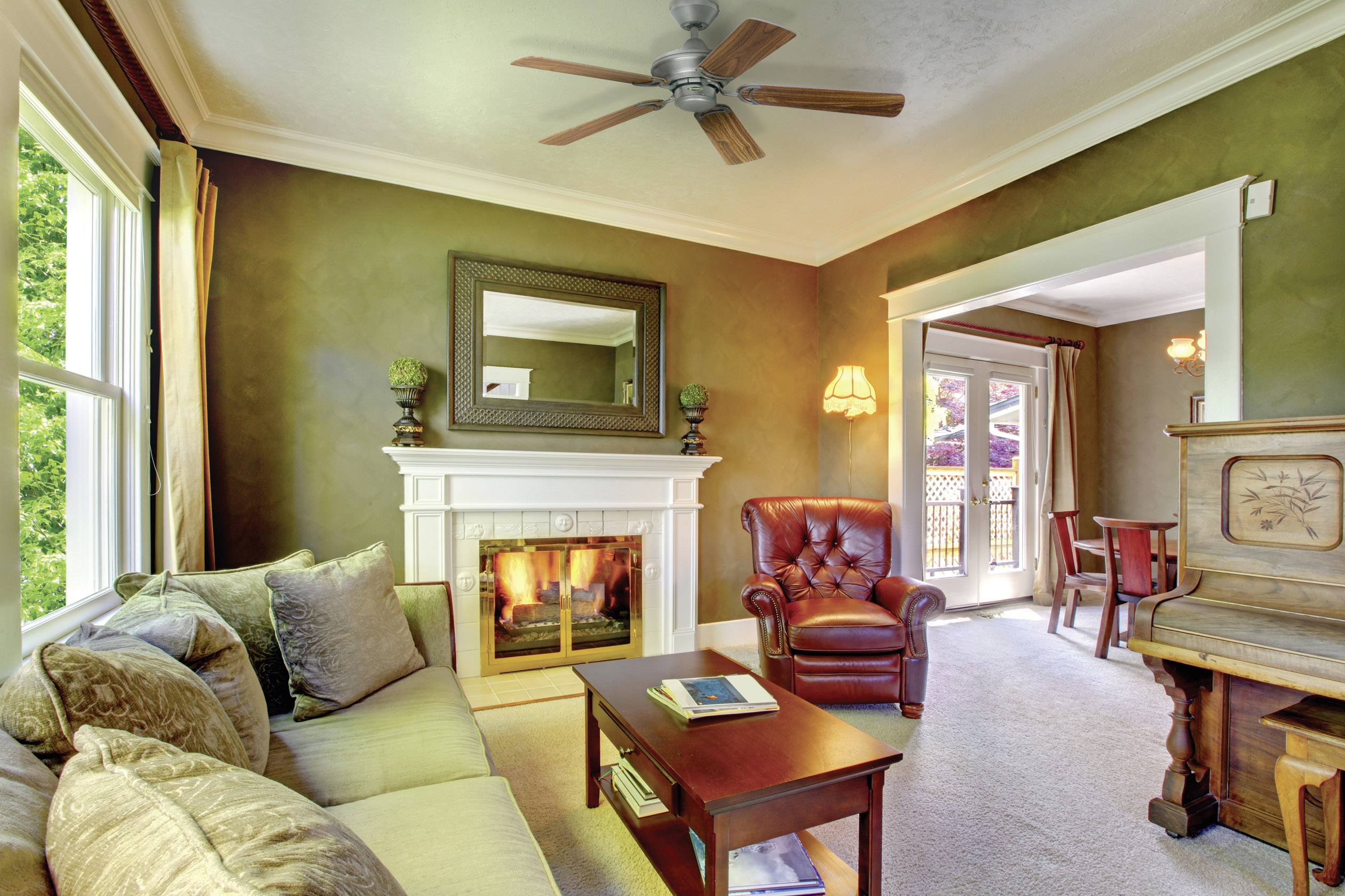 Westinghouse Nevada Deckenventilator 43W (Ø x H) 105cm x 34.5cm Eisen Wendbare Flügel, Winterbetrieb