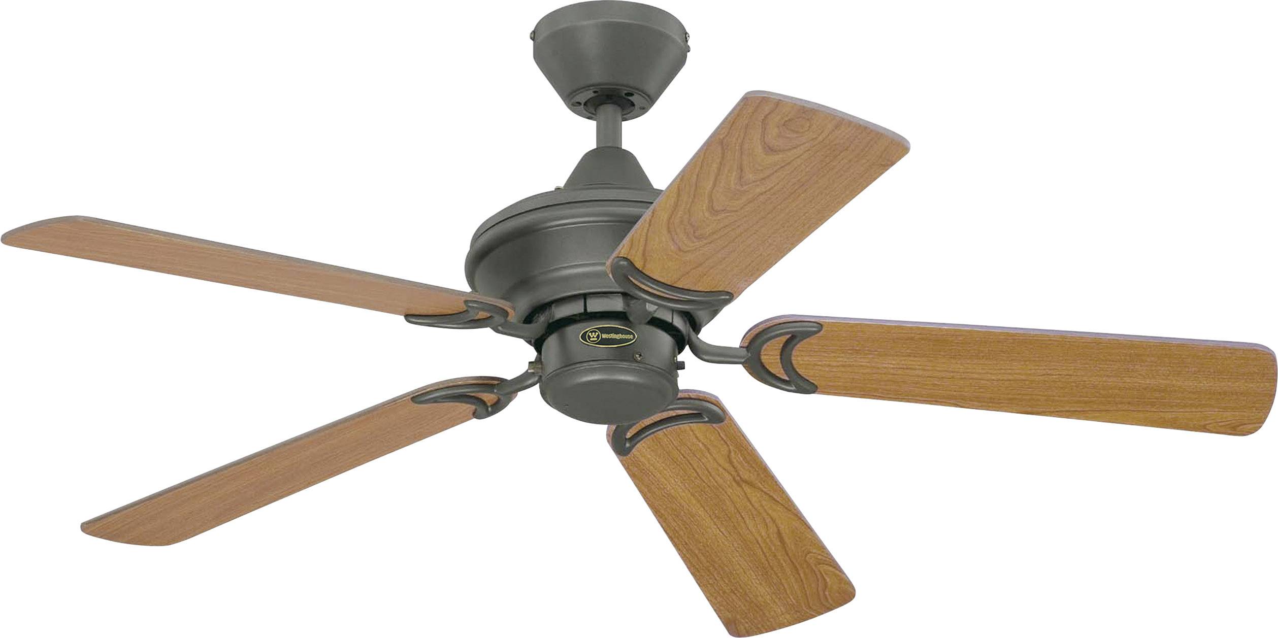 Westinghouse Nevada Deckenventilator 43 W (Ø x H) 105 cm x 34.5 cm Eisen Wendbare Flügel, Winterbetrieb