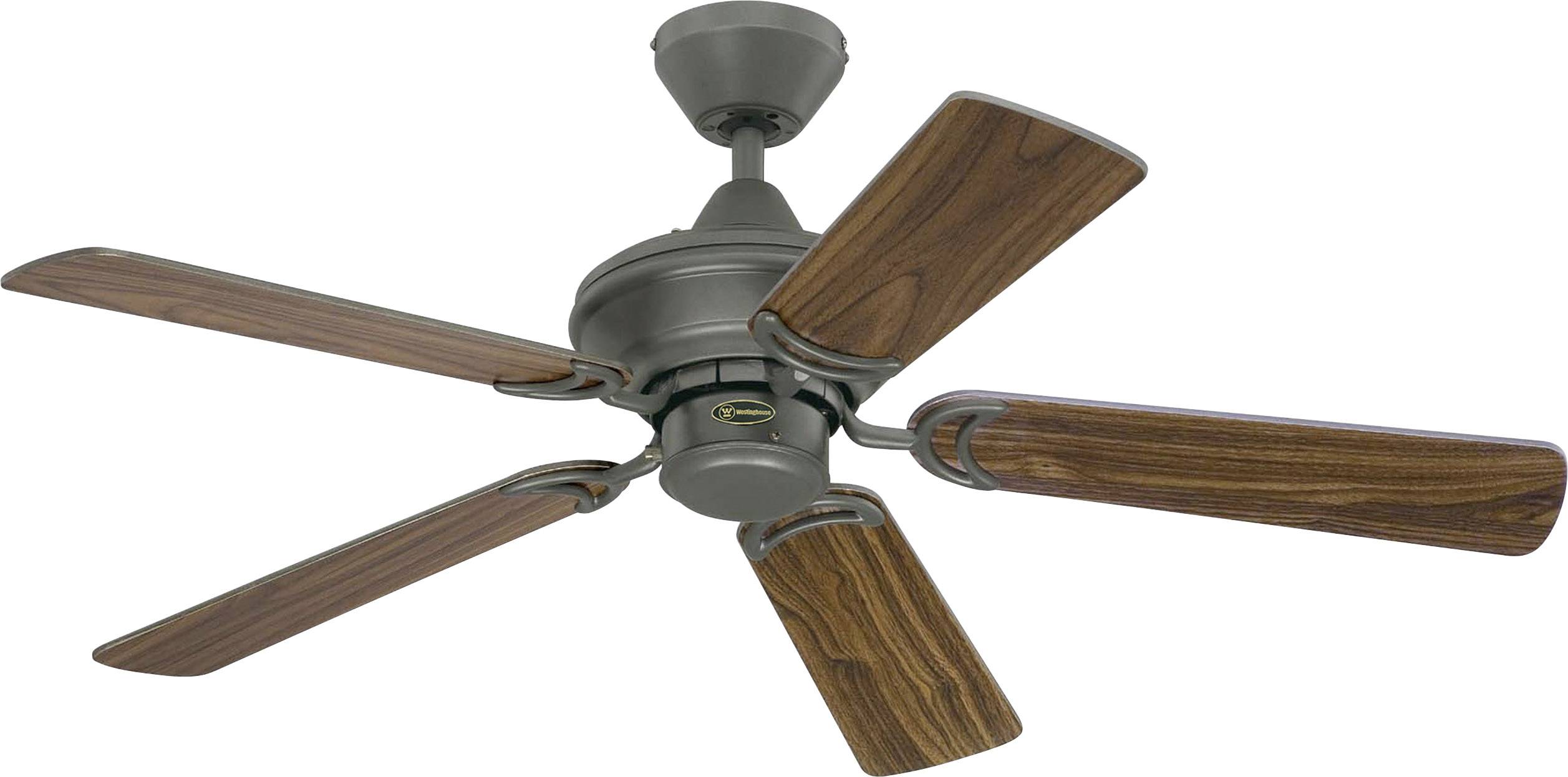 Westinghouse Nevada Deckenventilator 43 W (Ø x H) 105 cm x 34.5 cm Eisen Wendbare Flügel, Winterbetrieb