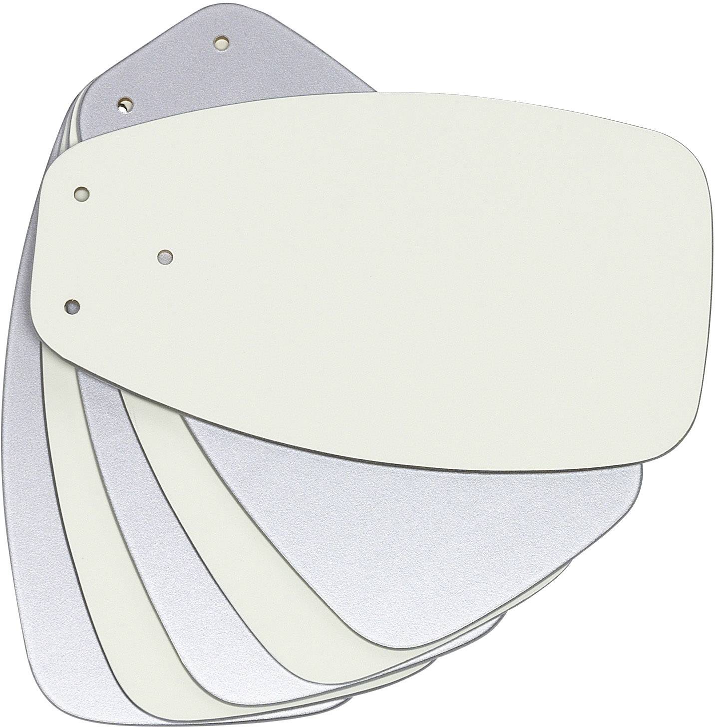 Westinghouse Flora Royale Deckenventilator 54 W (Ø x H) 76 cm x 38 cm Chrom mit Beleuchtung, Wendbare Flügel