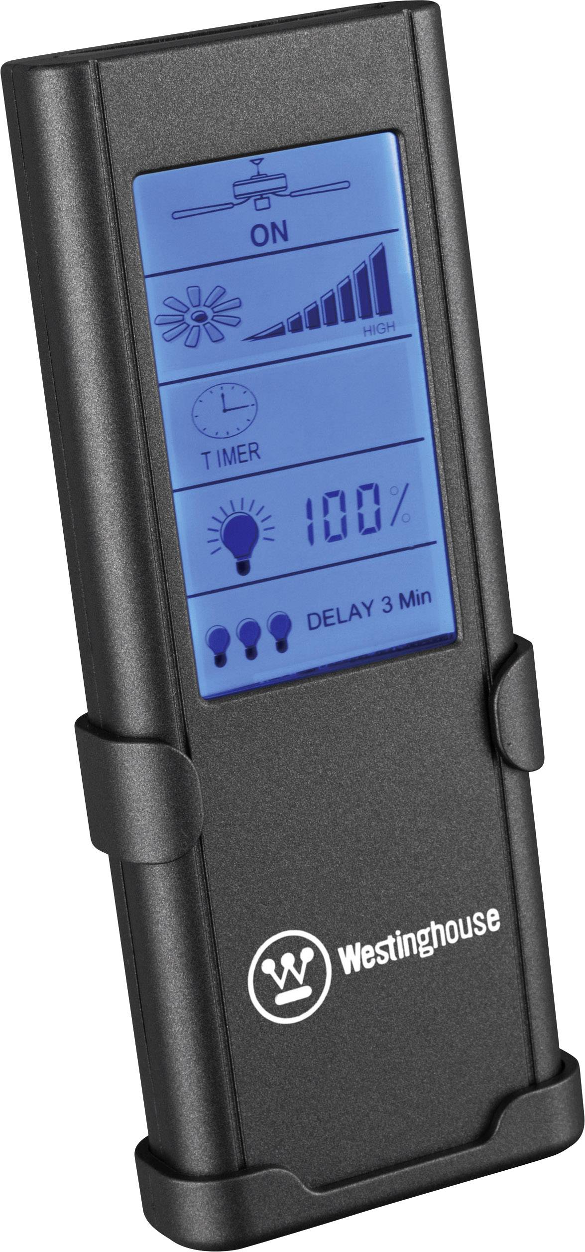 Westinghouse Deckenventilator-Fernbedienung Schwarz