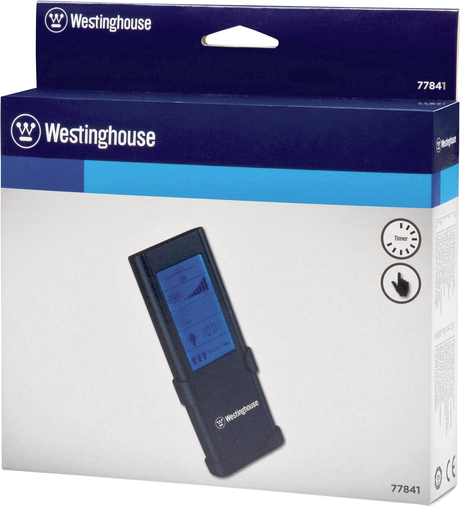 Westinghouse Deckenventilator-Fernbedienung Schwarz