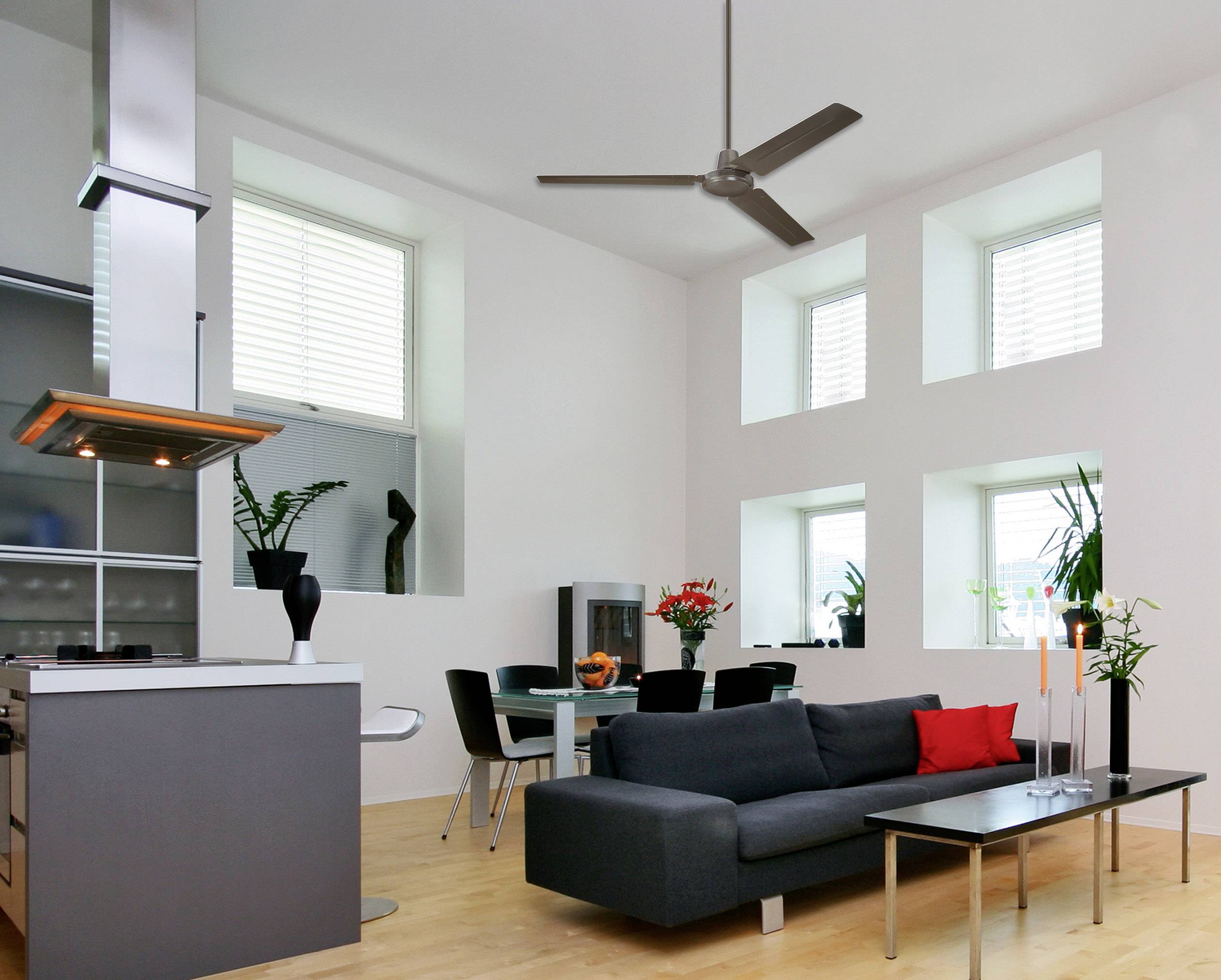 Westinghouse Industrial Deckenventilator 63W (Ø x H) 142cm x 42.2cm Braun Winterbetrieb