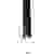 Westinghouse Deckenventilator-Verlängerungsstange Espresso 46cm