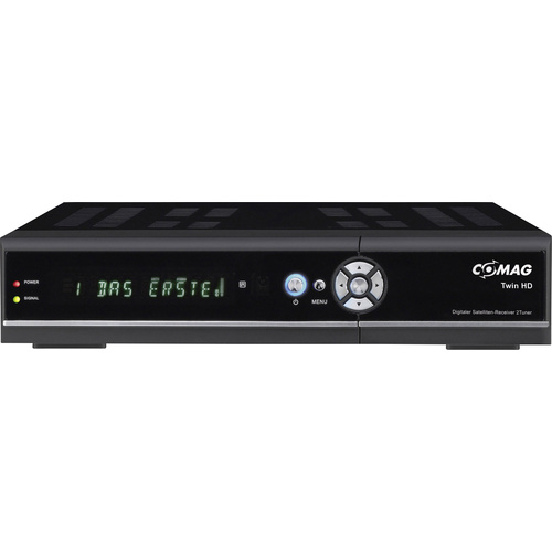 Comag Twin HD HD-SAT-Receiver Aufnahmefunktion, Twin Tuner, Einkabeltauglich Anzahl Tuner: 2