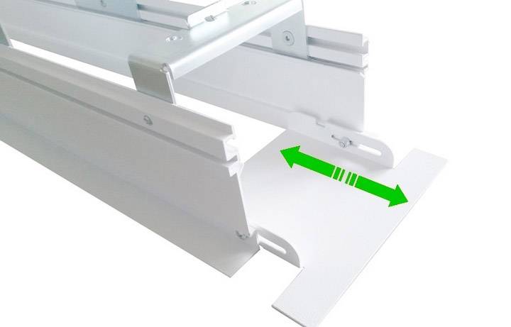 Reprolux Screens Cineroll Pro 10 Tension Einbaurahmen Plus 260cm 50274270 Leinwand Einbaurahmen