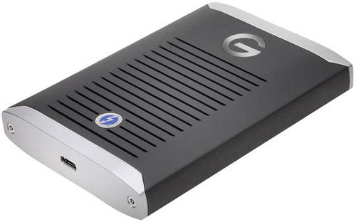 G-Technology 0G10311 G-DRIVE Mobile Pro SSD Externe SSD 1TB Schwarz, Silber