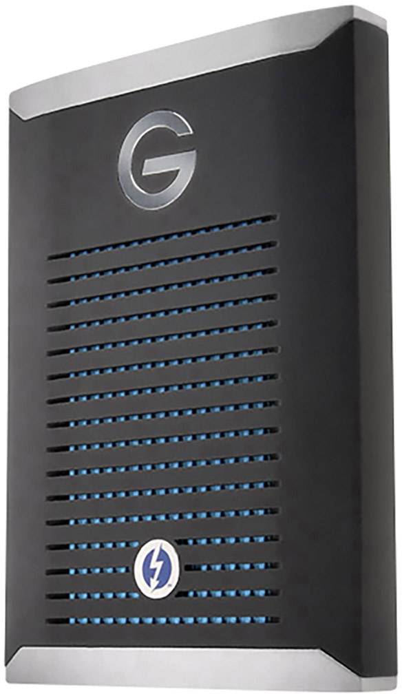 G-Technology G-DRIVE Mobile Pro SSD 500 GB Externe SSD Thunderbolt 3 Schwarz, Silber  0G10310
