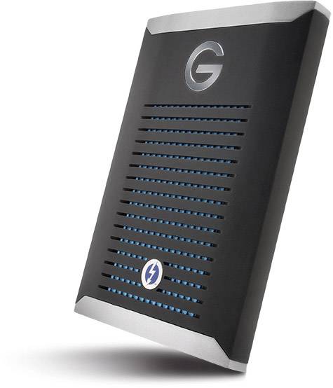 G-Technology G-DRIVE Mobile Pro SSD 500 GB Externe SSD Thunderbolt 3 Schwarz, Silber  0G10310