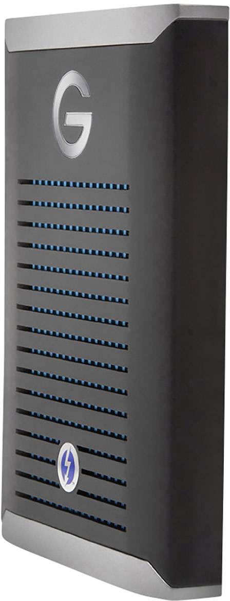 G-Technology G-DRIVE Mobile Pro SSD 500 GB Externe SSD Thunderbolt 3 Schwarz, Silber  0G10310