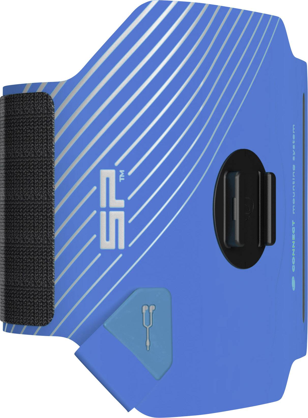 SP Connect SP RUNNING BAND BLUE Oberarm Halterung Blau, Schwarz