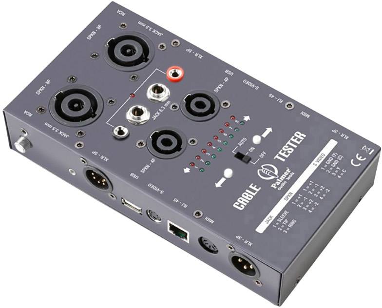 Palmer Audio Pro AHMCTXL V2 Kabeltester